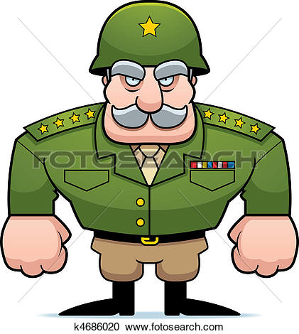 421x470 Military Clipart General