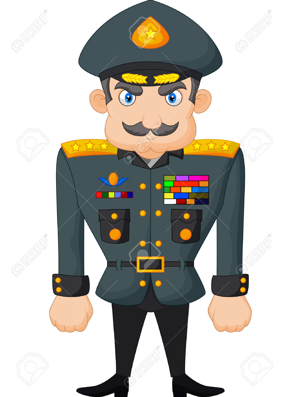 961x1300 Military Clipart Army General