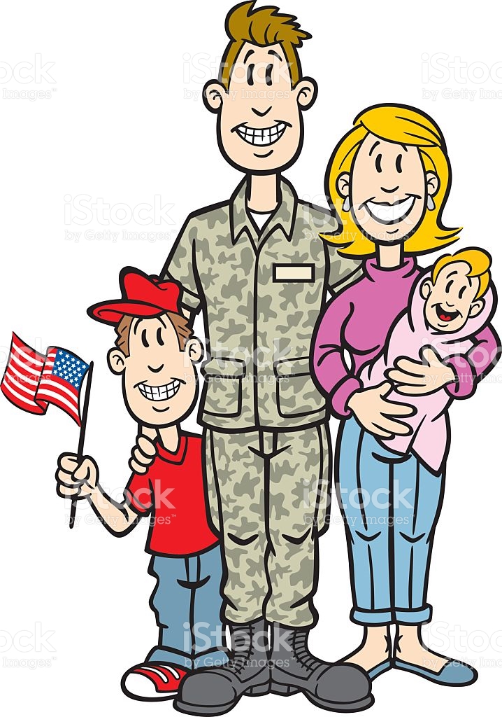 718x1024 Military Clipart Military Family