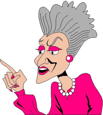 360x400 Animated Angry Woman Clipart