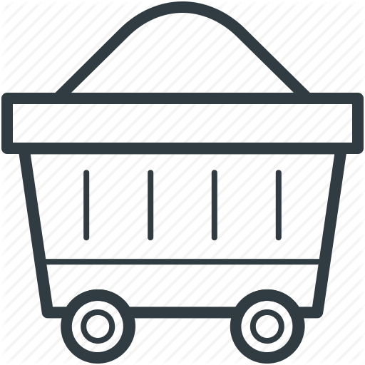 512x512 Cart Clipart Gold Mine