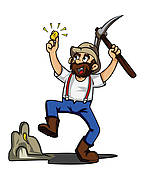 146x170 Gold Mine Clip Art