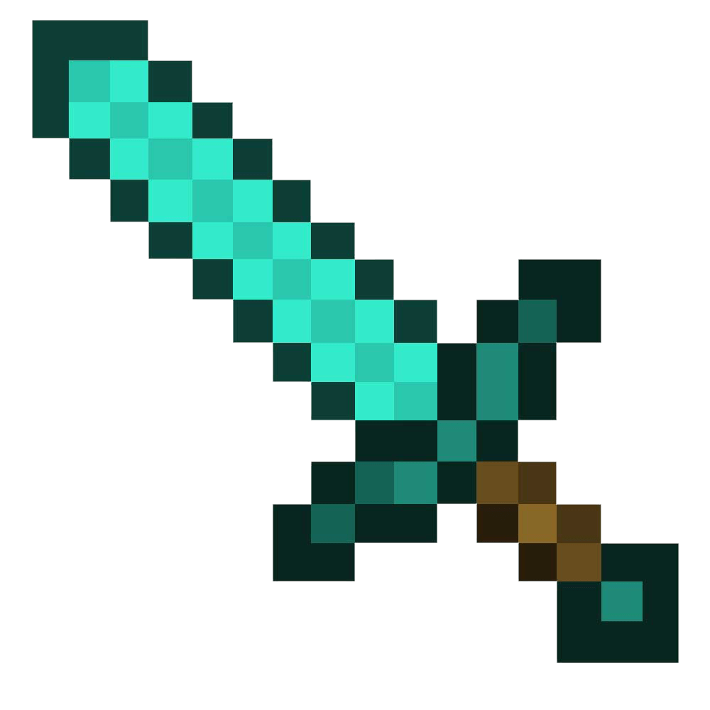 1000x1000 Sword Clipart Minecraft Sword