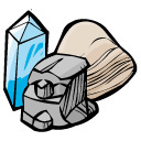 128x128 Rocks And Minerals Clipart