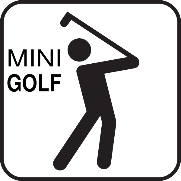 600x600 Mini Golf Clip Art