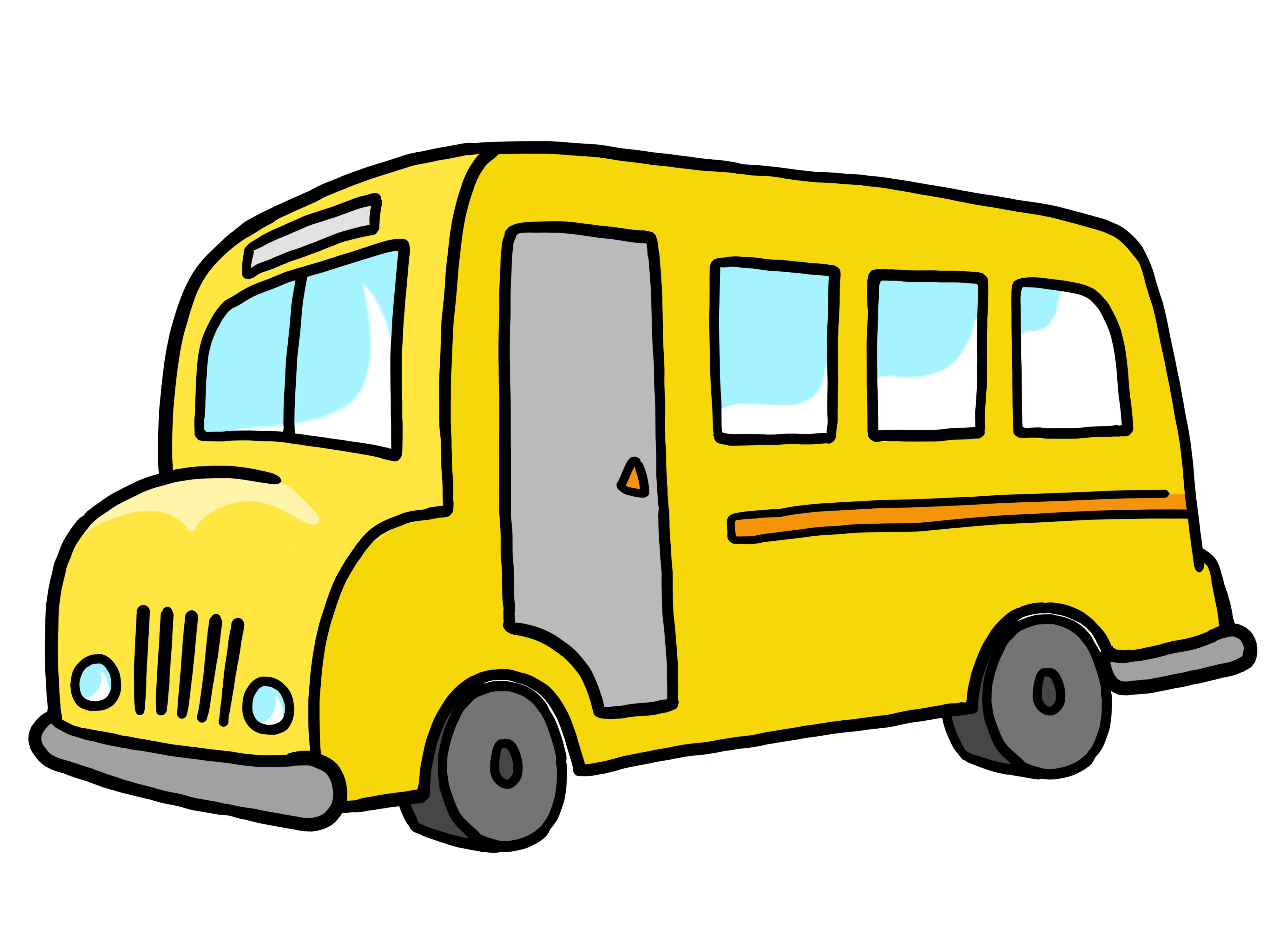 4000x3000 Bus Clipart Mini Bus
