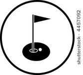 167x150 Golf Course Logos Clipart