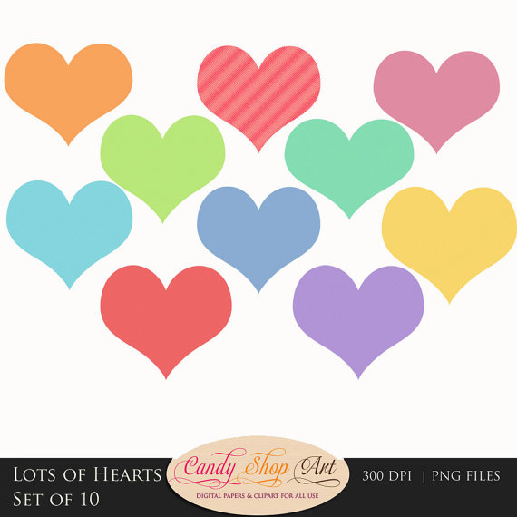 570x570 Lots Of Hearts Clip Art, Clipart Panda