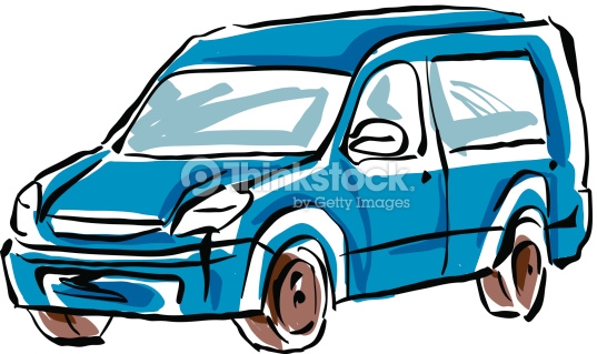 537x319 Drawn Car Minivan