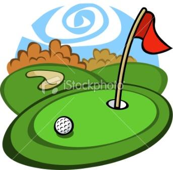 343x336 Ladies Golf Clipart