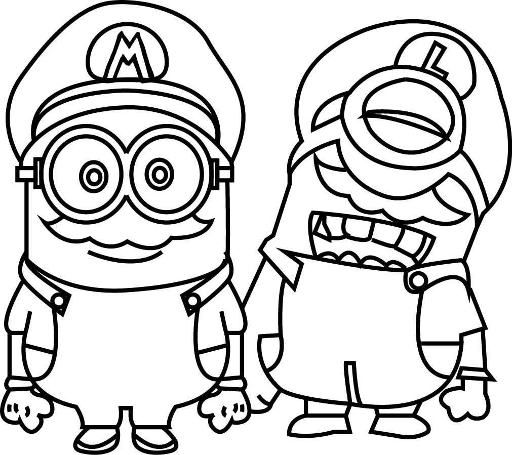 Minion Coloring Pages | Free download on ClipArtMag