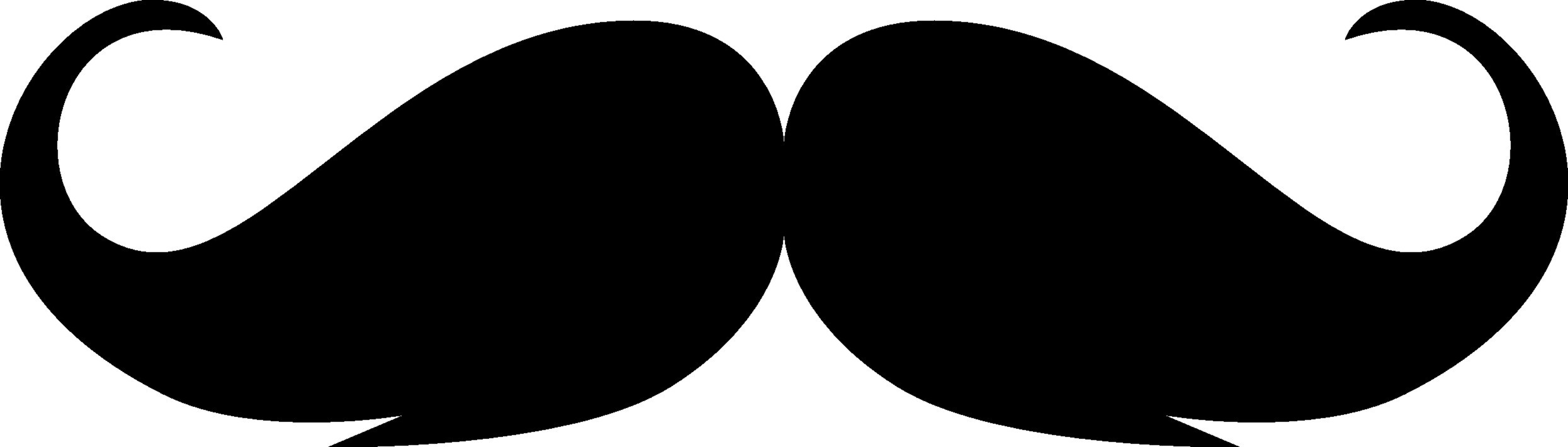 2491x711 Beard Clipart Moustache Style