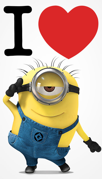 410x720 Despicable Me Clipart I Love You