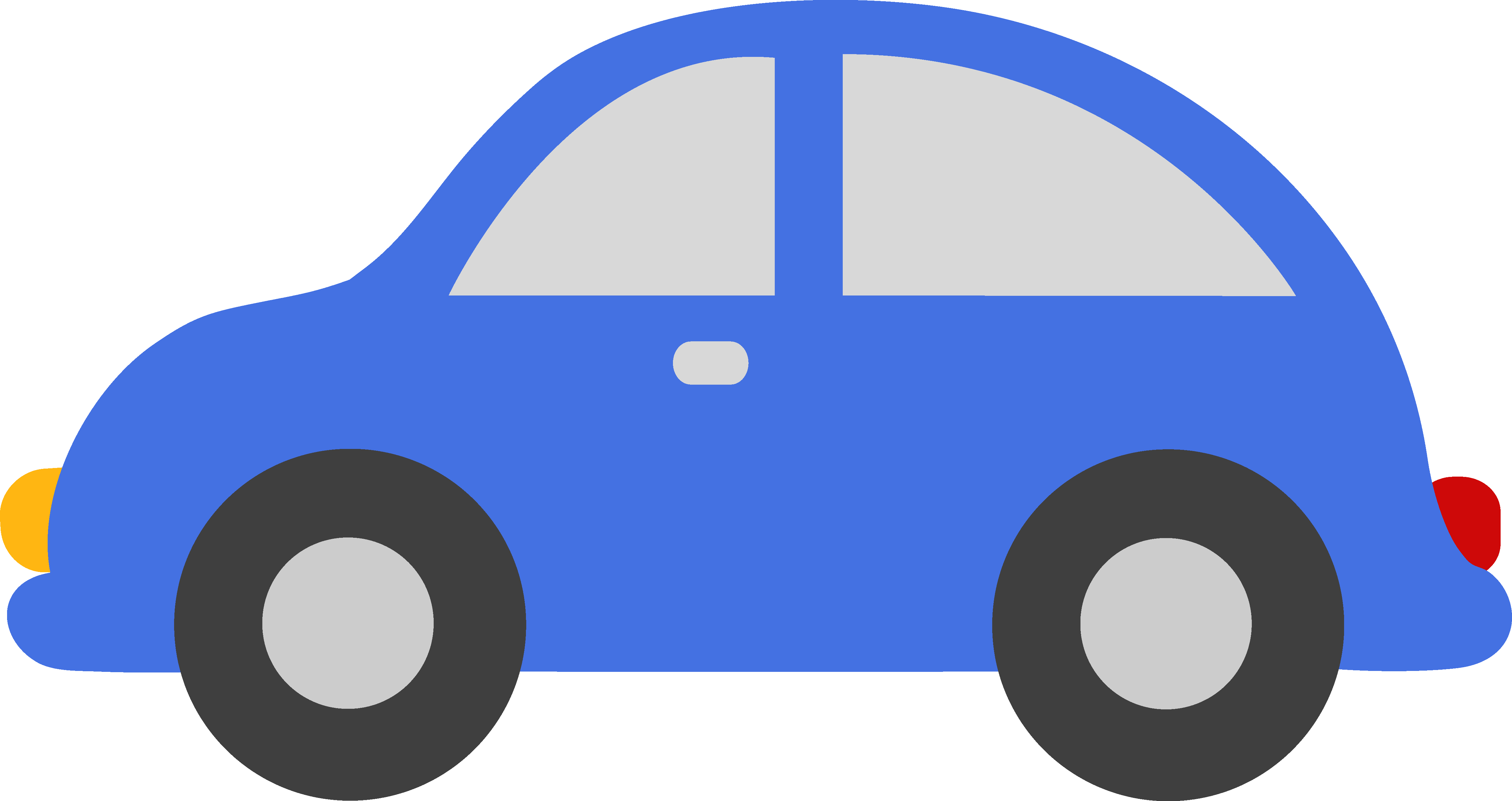 4916x2605 Blue Car Clipart Red