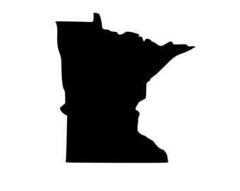 340x270 Mn State Silhouette Etsy