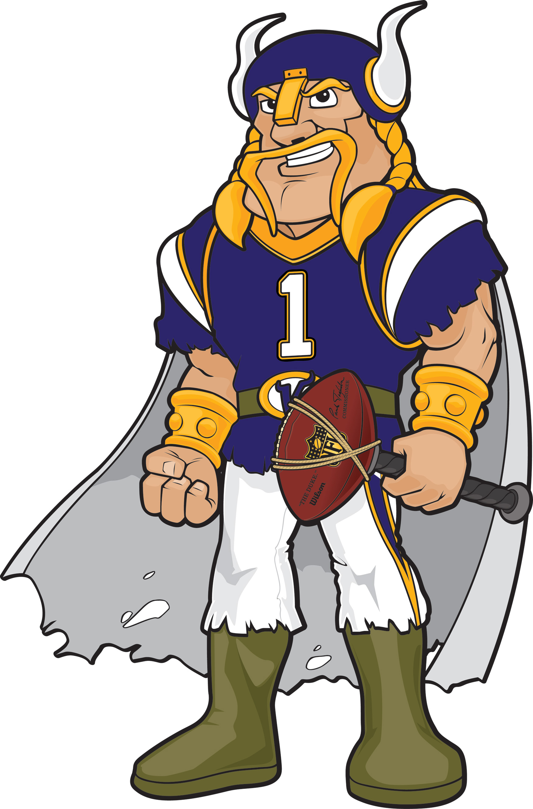 1753x2660 Viktor The Viking Invades Nfl Minnesota Vikings Draft Kids