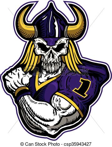 358x470 Viking Clipart Vikings Football