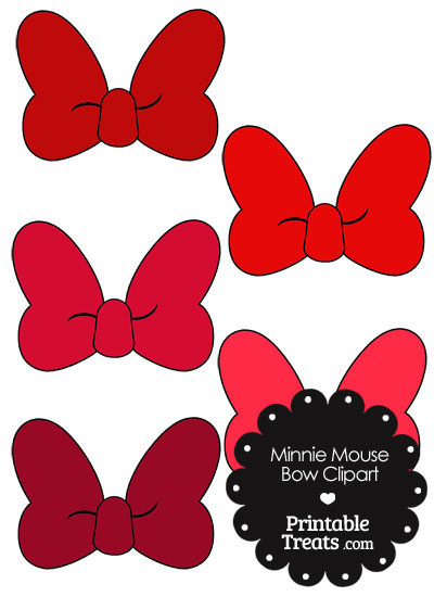 400x550 Red Minnie Mouse Bow Clipart