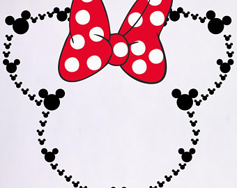 340x270 Minnie Outline Svg Etsy