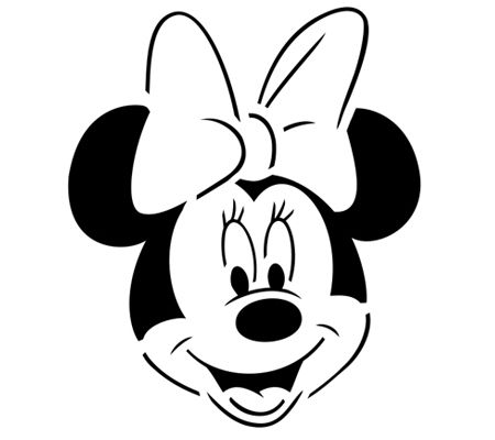 450x400 The Best Mickey Mouse Pumpkin Stencil Ideas