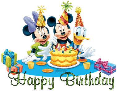 379x297 Mickey And Minnie Birthday Clipart