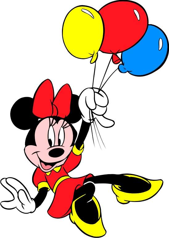 548x772 Balloon Clipart Minnie Mouse