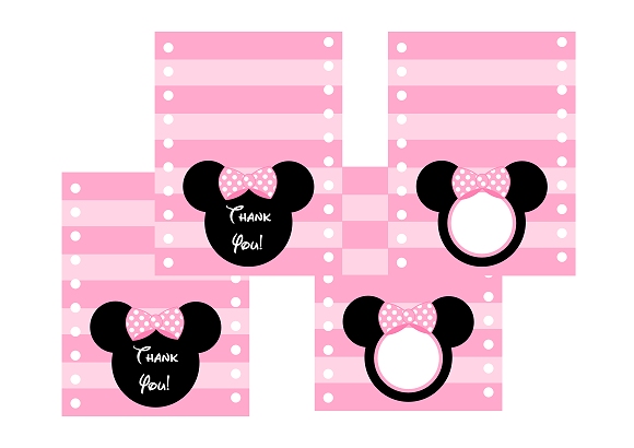 580x410 Free Pink Minnie Mouse Birthday Party Printables Catch My Party