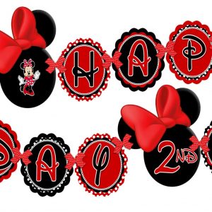 300x300 Inspirational Kumpulan Free Printable Minnie Mouse Birthday Banner