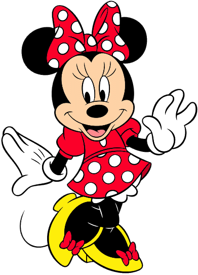 391x543 Clipart Of Mickey And Minnie Mouse