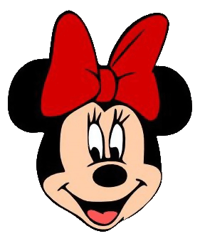 281x339 Minnie Mouse Face Clipart Black And White