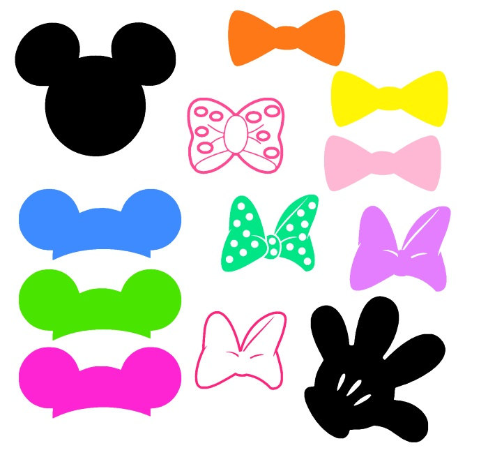 Minnie Mouse Bow Clipart | Free download on ClipArtMag