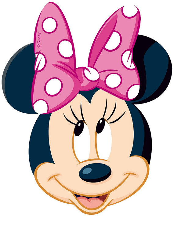 570x738 Minnie Mouse Pink Polka Dot Bow Iron On Transfer By Unnaturalfavor