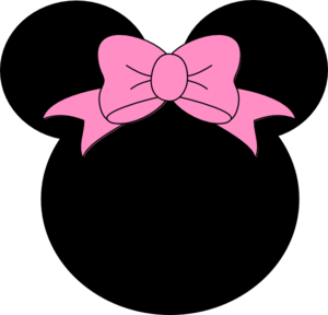300x288 Pink Bow Minnie Mouse Clip Art