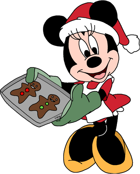 450x558 Minnie Christmas Clipart