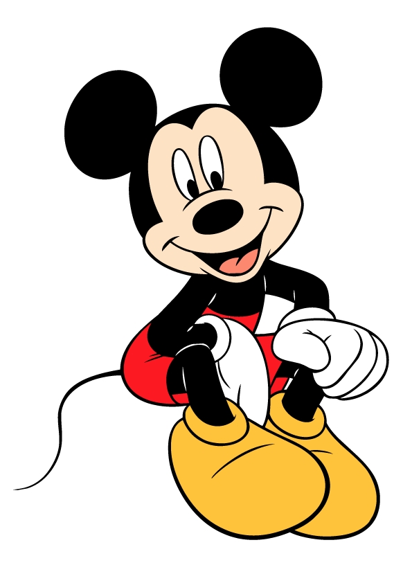 595x842 Mickey Mouse Free Clip Art Clipart