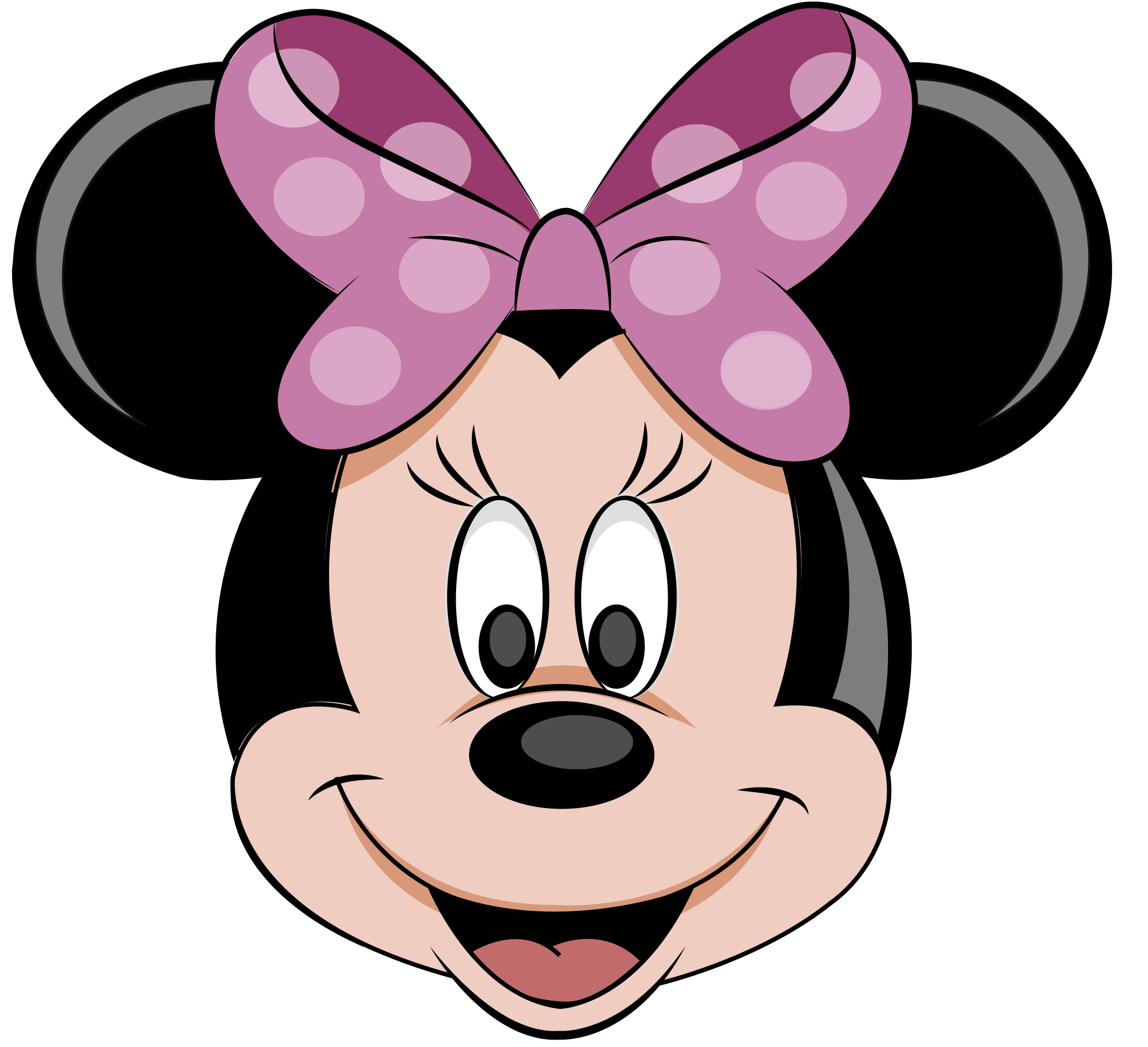 2177x1985 Minnie Mouse Clipart