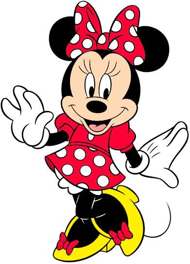 391x543 Minnie Mouse Clip Art
