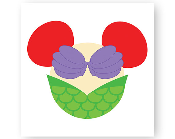 570x452 Disney, Princess, Icon Minnie Mouse Head, Icon Mickey Mouse Head