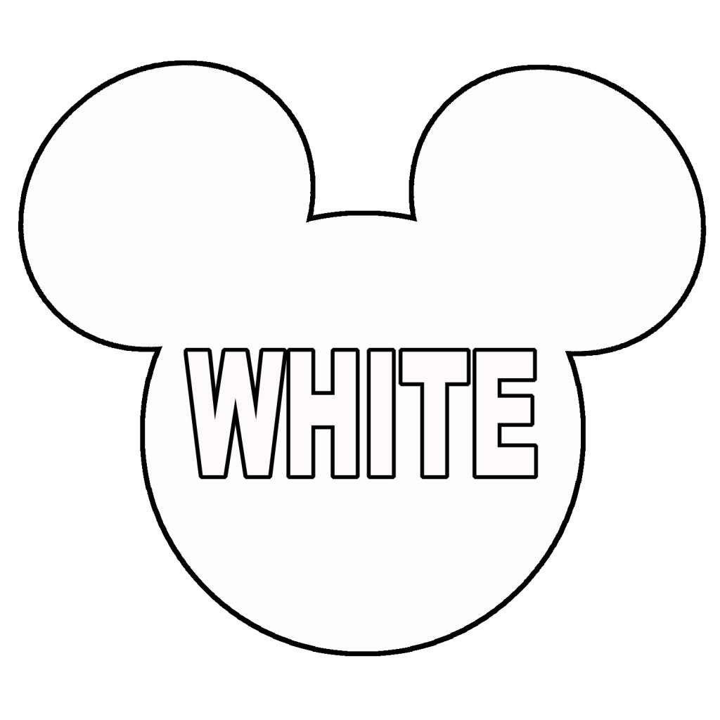 1024x1024 Adult Minnie Mouse Outline Minnie Mouse Outline Clipart. Minnie
