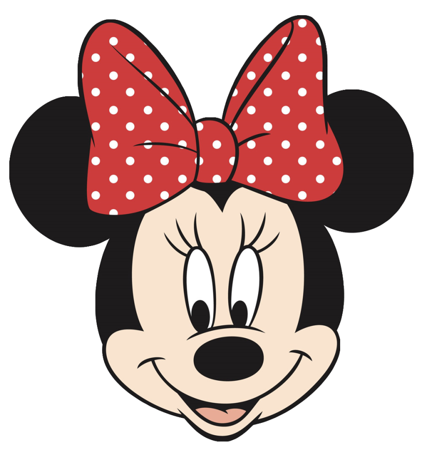 830x895 Minnie Mouse Head