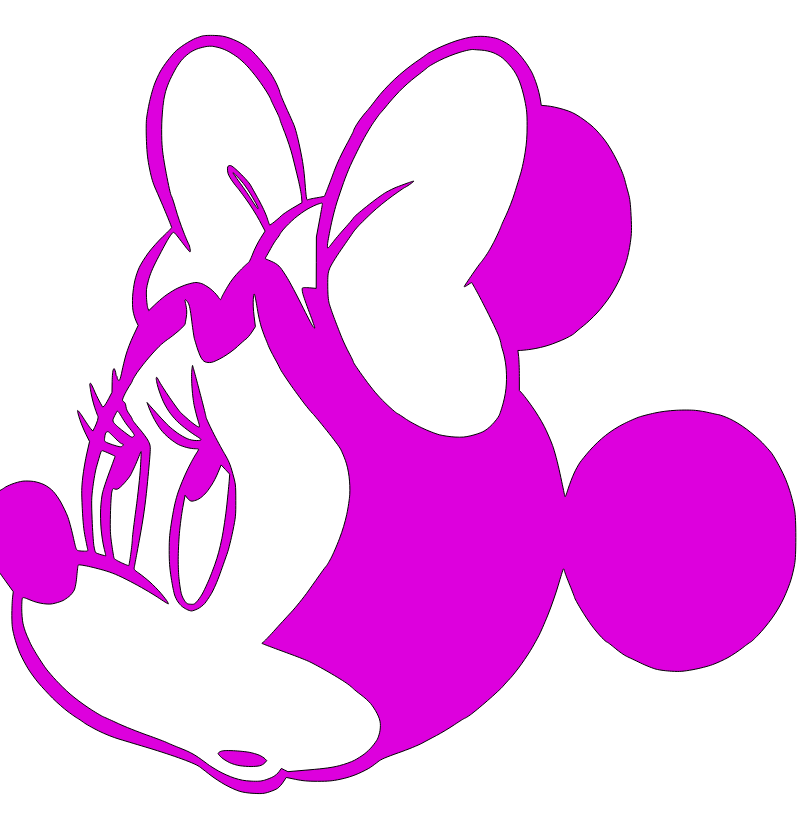 800x834 Minnie Mouse Head Svg