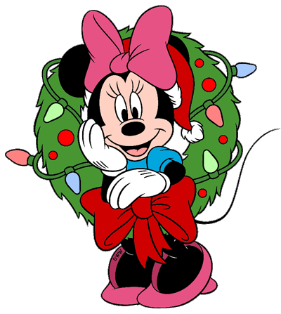 400x447 Mickey Mouse Christmas Clip Art Disney Clip Art Galore