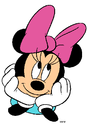 300x427 Disney Clipart Minnie Mouse