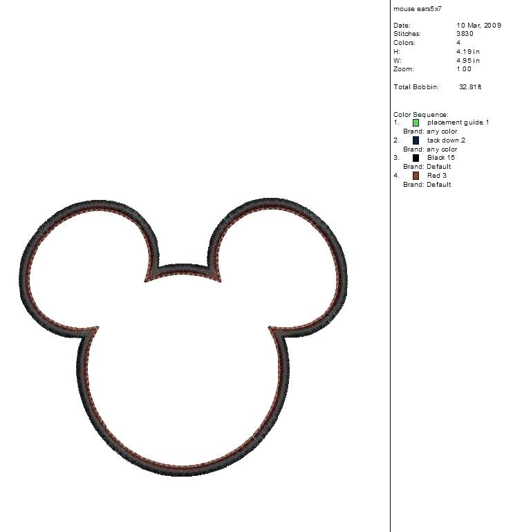 742x769 Minnie Mouse Outline Mickey Mouse Head Silhouette Minnie Mouse