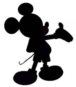 262x300 Best Mickey Silhouette Ideas Mickey Mouse