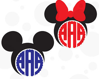340x270 Minnie Monogram Etsy