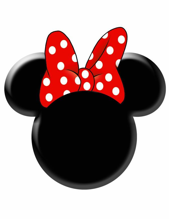 672x870 Red Minnie Mouse Bow Clipart