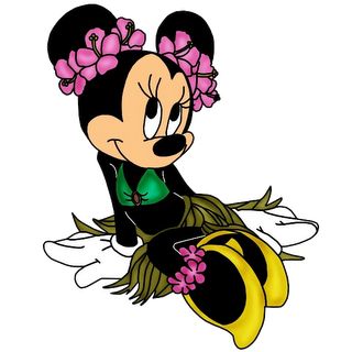 320x320 Minnie Mouse Beach Clipart