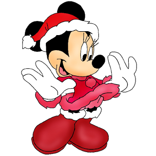 320x320 Christmas Minnie Mouse Clipart