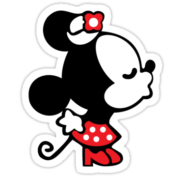 375x360 Minnie Mouse (Sticker Png) By Glorijadubravcic